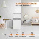 Frestec 3.1 CU' Mini Fridge with Freezer