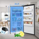 Smad 17 Cu.Ft. Stainless Steel Upright Freezer