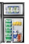 Igloo 3.2 Cu. Ft. Black Refrigerator with Freezer