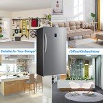 Smad 17 Cu.Ft. Stainless Steel Upright Freezer