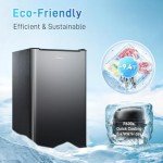 Anypro Compact Upright Mini Freezer with Drawers