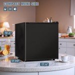 Manastin 1.7 Cu.Ft. Low Noise Mini Fridge