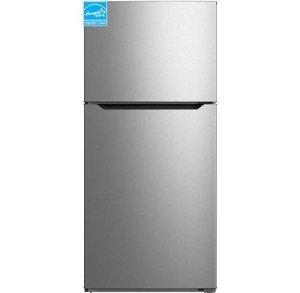 Smad 13.9 Cu.ft Top Freezer Refrigerator - Stainless Steel