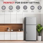 Honeywell H18TFW White Top Freezer Refrigerator