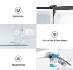 Midea 3.1 cu ft Compact Stainless Steel Refrigerator