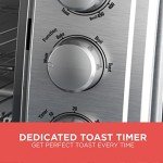 Black+Decker Stainless Steel Rotisserie Toaster Oven