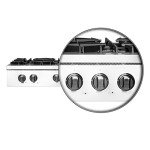 Forno Cossato 48" Gas Rangetop with 8 Burners