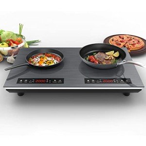 VBGK 24-Inch Double Induction Cooktop with Touch Screen