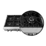 Forno Cossato 48" Gas Rangetop with 8 Burners