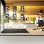 TOPWISH 4 Burner Touch Control Electric Cooktop