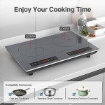 VBGK 24-Inch Double Induction Cooktop with Touch Screen