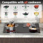 30-Inch Electric Cooktop with 4 Burners