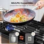 Thermomate 30" Gas Cooktop with 4 Power Burners