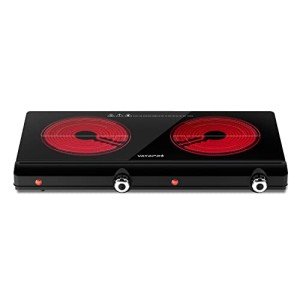 Portable Electric Double Burner Hot Plate Cooktop