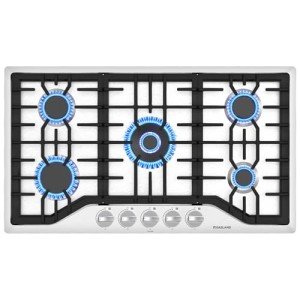 Gasland 36" Stainless Steel 5-Burner Gas Cooktop