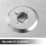 24" Gas Cooktop with 4 Burners and Conversion Kit