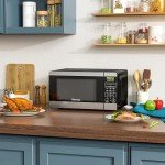 Kenmore 0.9 Cu Ft Stainless Steel Countertop Microwave
