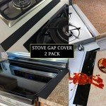 Kitchen Silicone Stove Counter Gap Covers - Set of 2