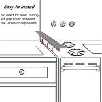 Kitchen Silicone Stove Counter Gap Covers - Set of 2