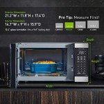 Panasonic 1100W Stainless Steel Countertop Microwave Oven