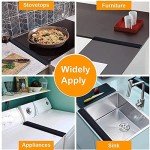 Kitchen Silicone Stove Counter Gap Covers - Set of 2