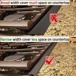 Extra Long Silicone Stove Counter Gap Covers - Set of 2