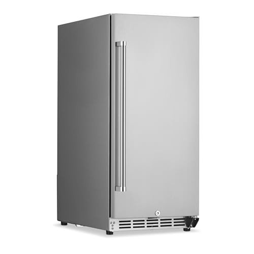 NewAir 15" Outdoor Beverage Refrigerator - Weatherproof Design