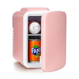 Simple Deluxe 4L Mini Fridge for Skincare & Drinks