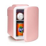 Simple Deluxe 4L Mini Fridge for Skincare & Drinks