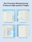 AstroAI Portable Mini Fridge for Cosmetics - Beige