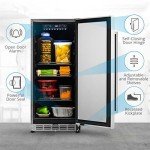 NewAir 15" Outdoor Beverage Refrigerator - Weatherproof Design