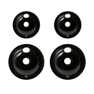 GE Electric Stove Drip Pan 4-Piece Set