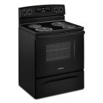 Amana 30" 4.8 cu. ft. Black Electric Range