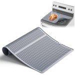 Heat Resistant Electric Stove Cover - 28x20" Grey