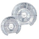 50-Pack Disposable Foil Burner Covers for Stoves