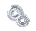 50-Pack Disposable Foil Burner Covers for Stoves