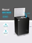 WANAI 3.5 Cu.Ft Compact Chest Freezer