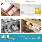 Clear Refrigerator Shelf Liners (8 Pack)