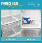 Clear Refrigerator Shelf Liners (8 Pack)