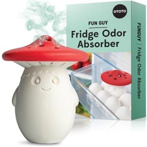 OTOTO Mushroom Fridge Deodorizer - Baking Soda Odor Absorber