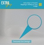 Clear Refrigerator Shelf Liners (8 Pack)