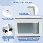 COSTWAY 10 Cu.Ft. Adjustable Temperature Chest Freezer