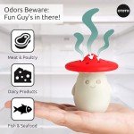 OTOTO Mushroom Fridge Deodorizer - Baking Soda Odor Absorber