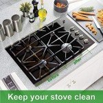 Non-Stick Gas Stove Burner Liner 10 Pack