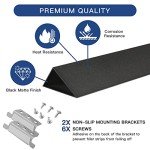 Universal Slide-In Range Rear Filler Kit - Black