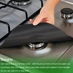 Non-Stick Gas Stove Burner Liner 10 Pack