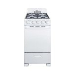 Summit 20" Free Standing Gas Range with Broiler
