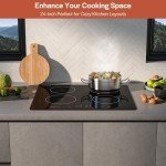 Empava 24" Induction Cooktop with 4 Burners