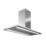 Futuro Island-Mount Range Hood 48" Stainless Steel