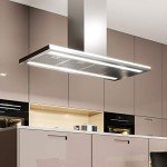 Futuro Island-Mount Range Hood 48" Stainless Steel